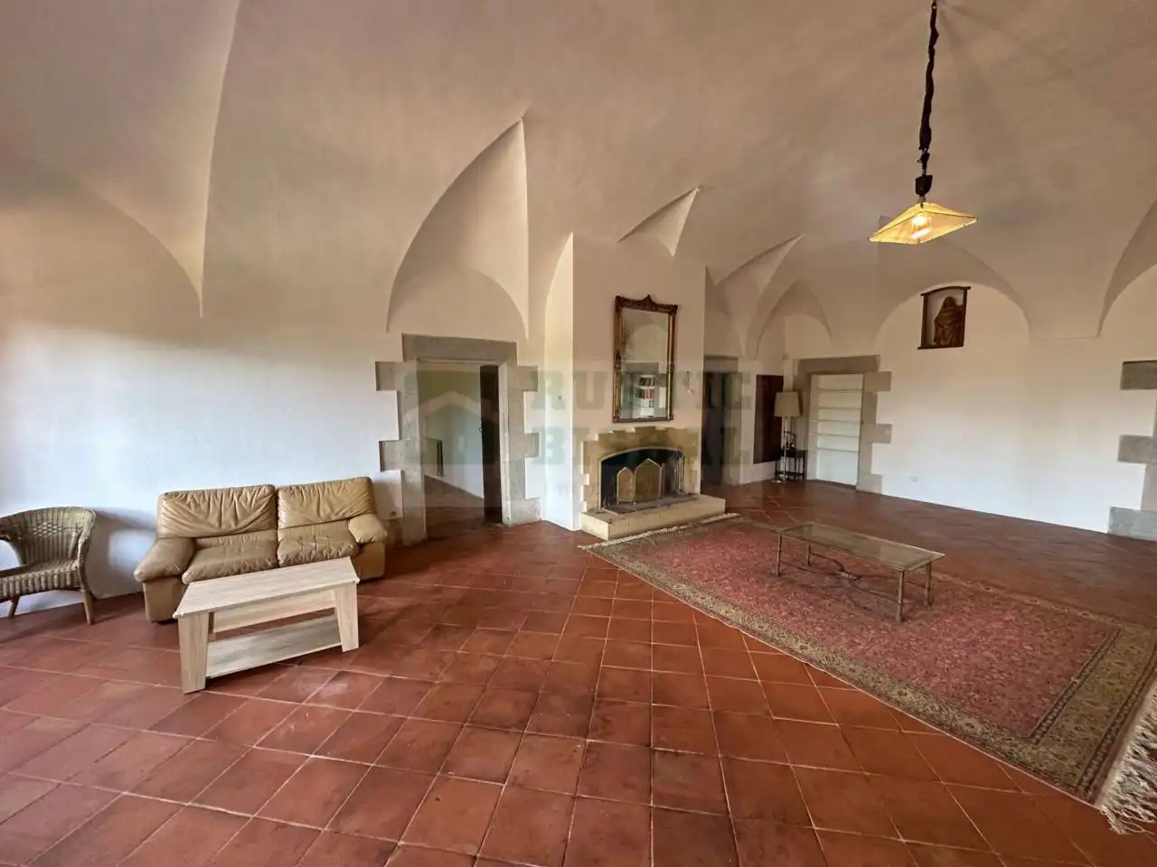 Sala de estar de Finca rústica en venta en Sant Joan de Mollet con Calefacción, Jardín privado y Terraza