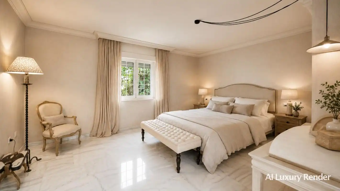 Dormitori de Casa o xalet en venda en Marbella amb Calefacció, Jardí privat i Terrassa