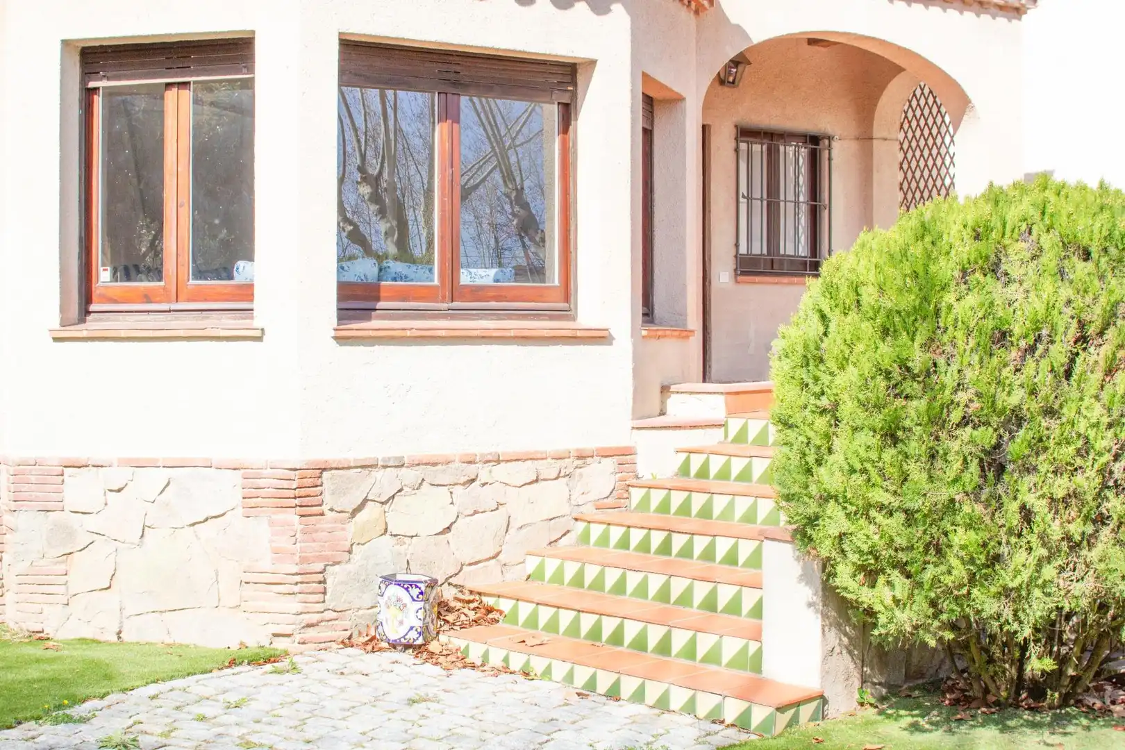 Vista exterior de Casa o chalet en venta en Argentona con Calefacción, Jardín privado y Terraza