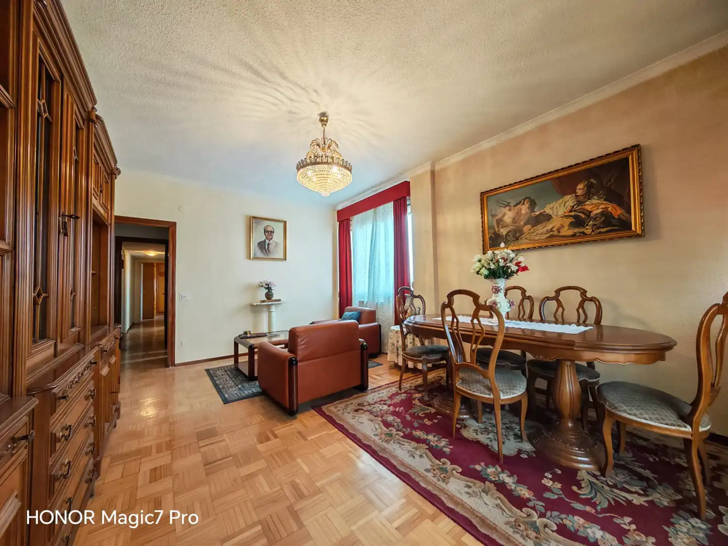 Sala de estar de Piso en venta en Madrid con Parquet, Terraza y Trastero