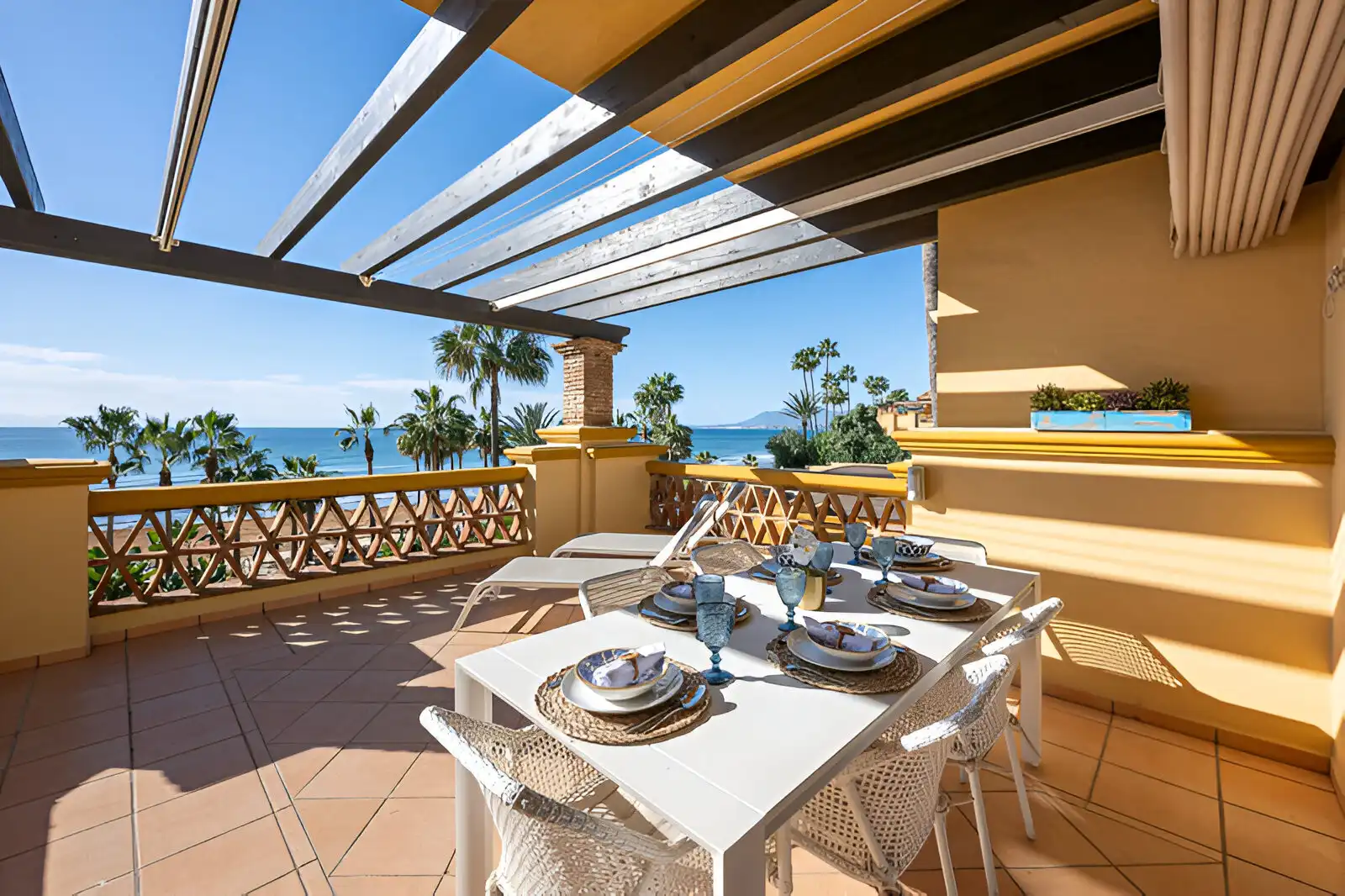 Terraza de Apartamento en venta en Marbella con Aire acondicionado, Terraza y Trastero