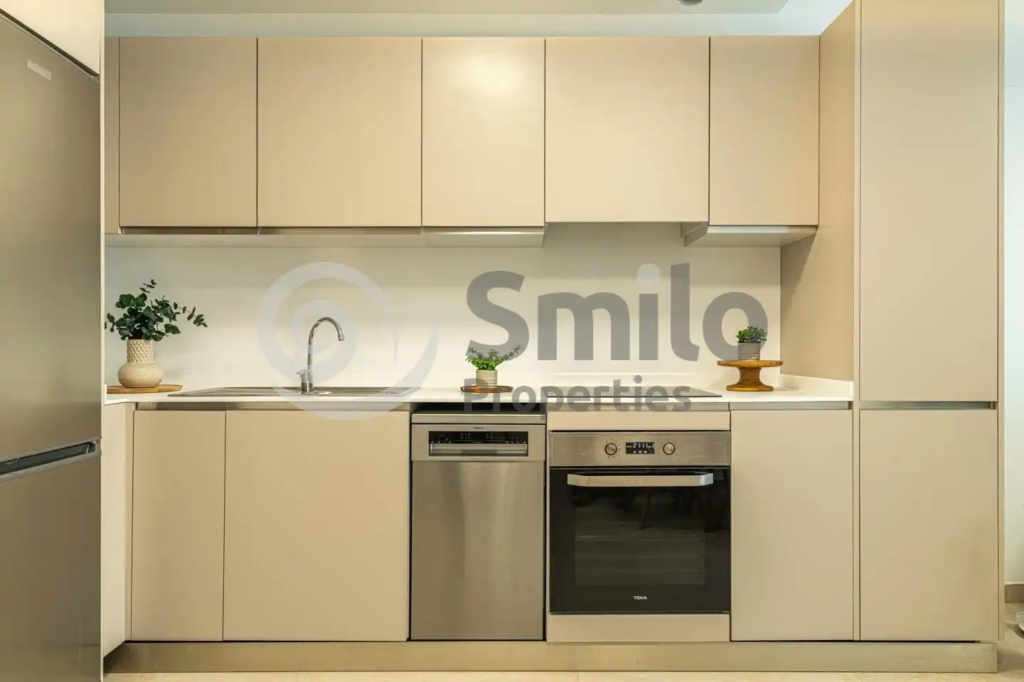 Cocina de Piso de alquiler en Guía de Isora con Terraza, Amueblado y Piscina comunitaria