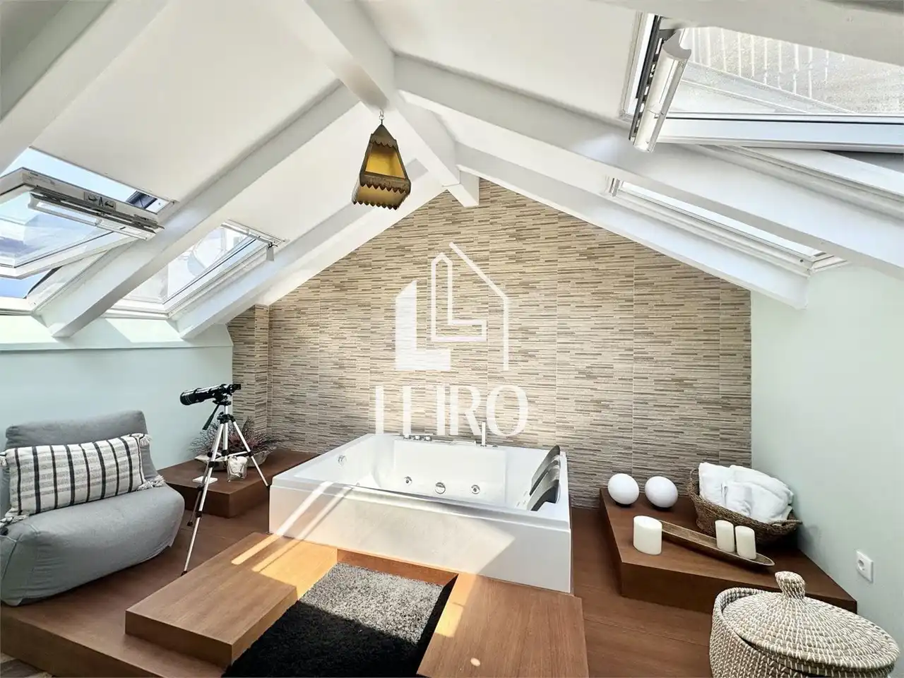 Bedroom of Detached homes for sale in Vilagarcía de Arousa  with Heating, Private garden and Terrace