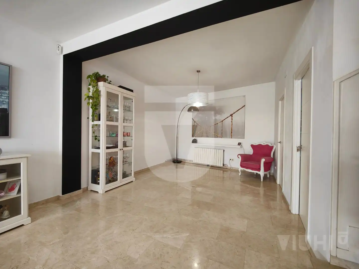 Sala d'estar de Dúplex en venda en Montgat amb Aire condicionat, Calefacció i Jardí privat