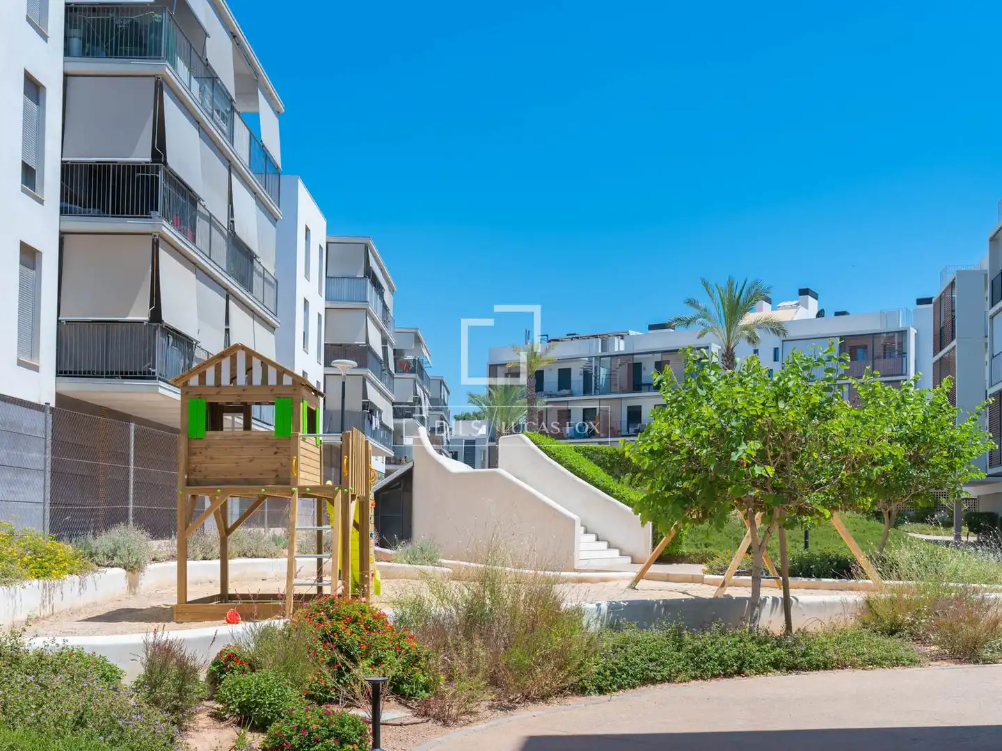 Vista exterior de Piso en venta en Santa Eulària des Riu con Aire acondicionado, Calefacción y Terraza