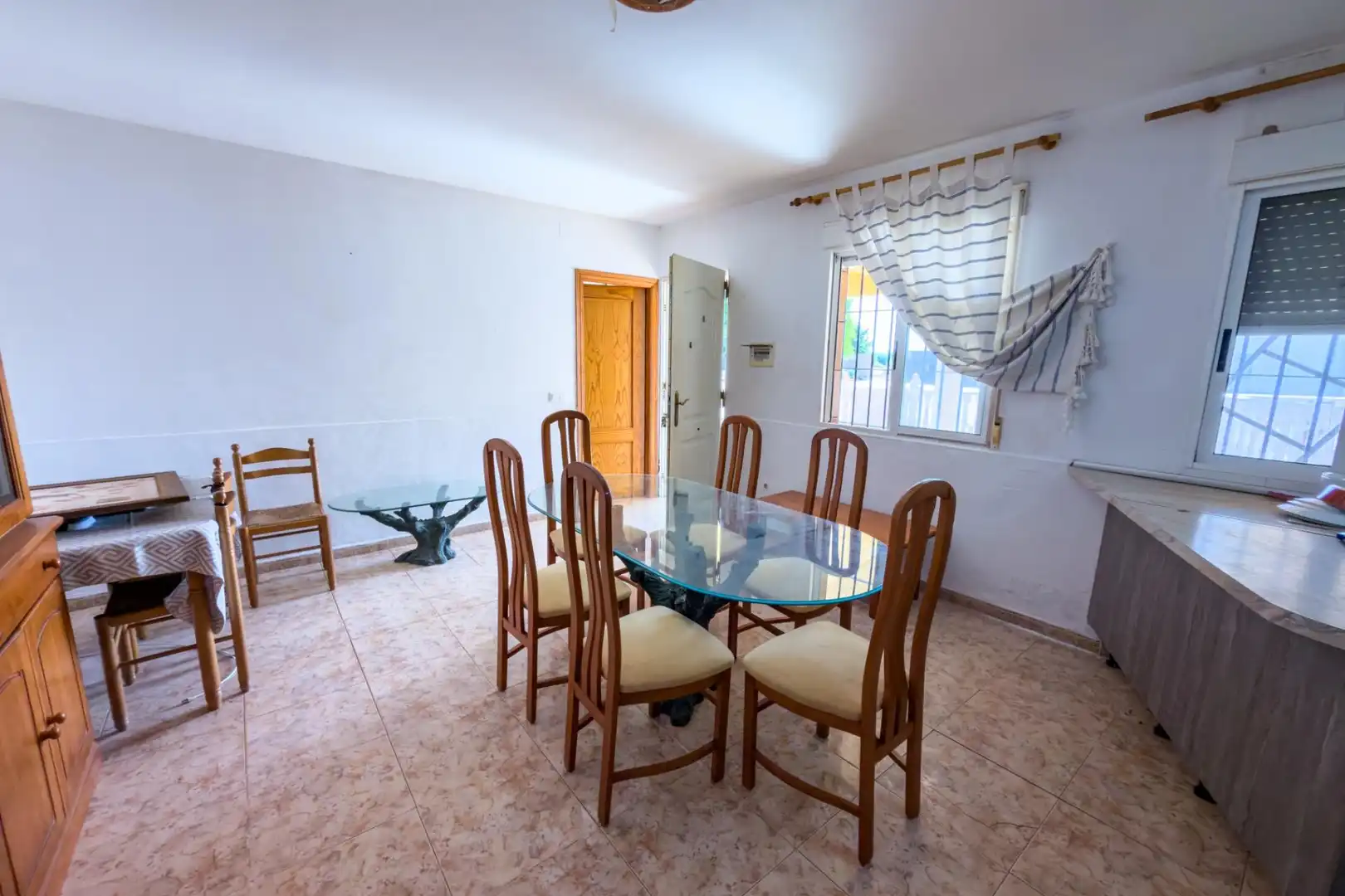 Comedor de Finca rústica en venta en San Javier con Aire acondicionado, Calefacción y Jardín privado