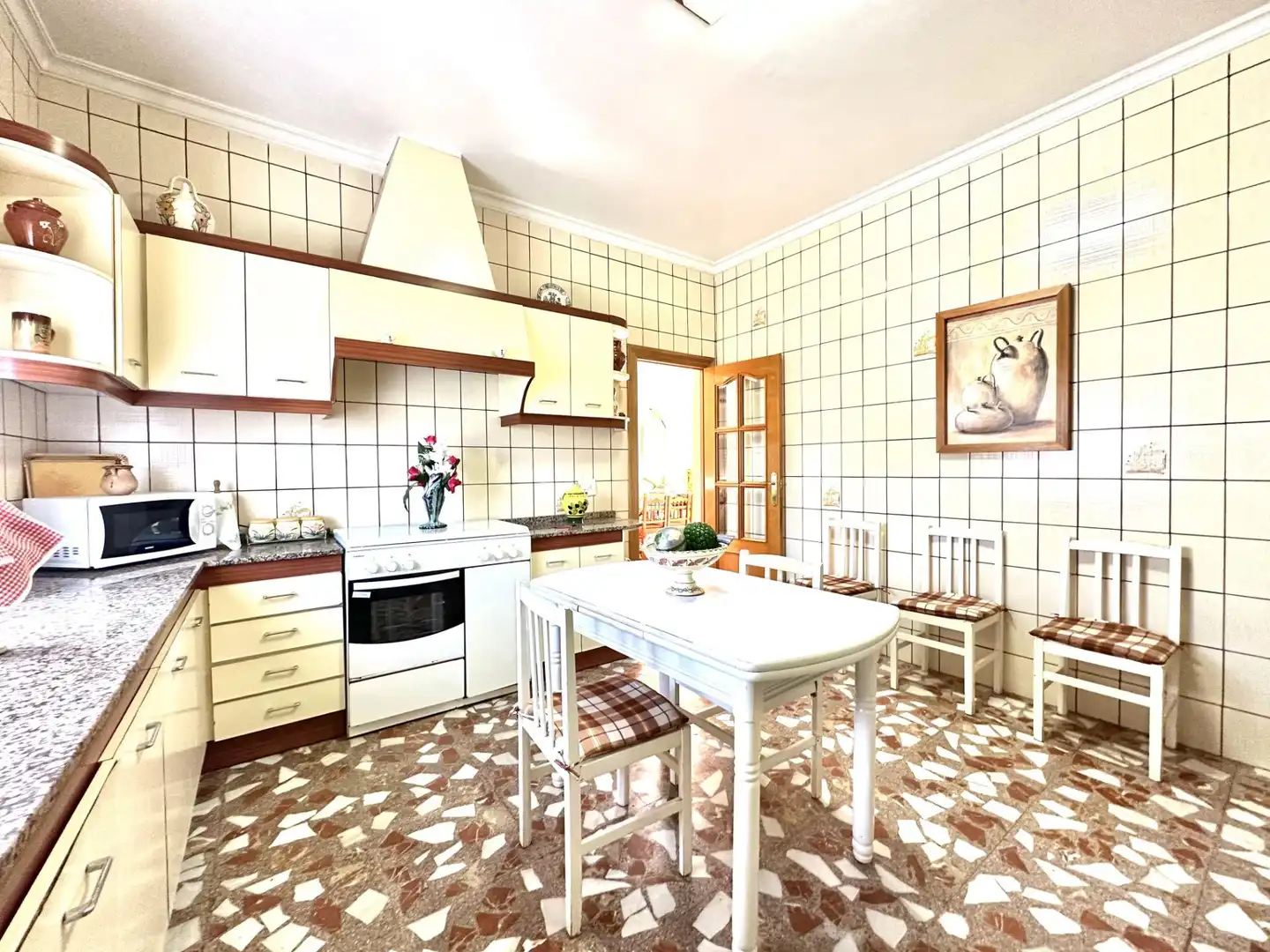 Küche von Country house zum Verkauf in Lorca mit Klimaanlage und Privatgarten