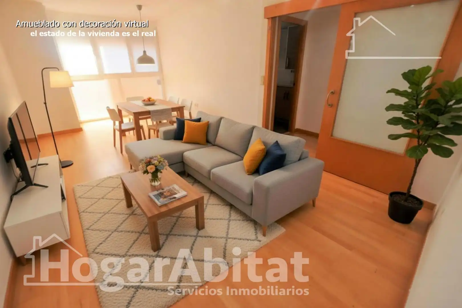 Sala de estar de Piso en venta en Mislata con Aire acondicionado
