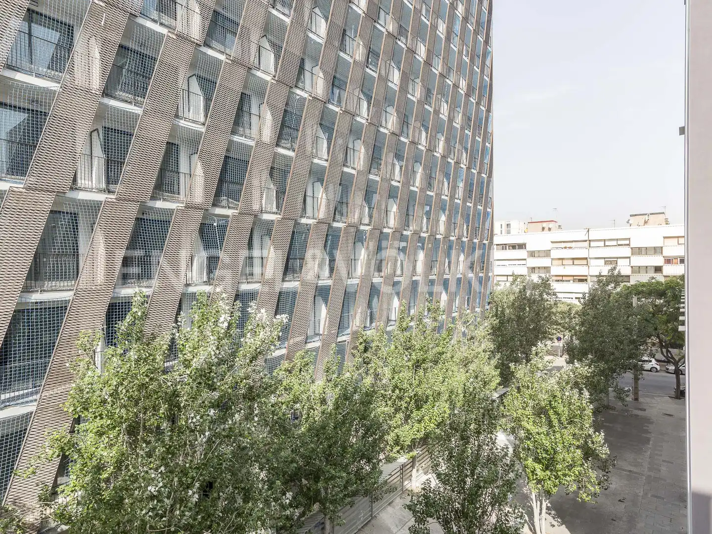 Vista exterior de Piso en venta en Sant Adrià de Besòs con Aire acondicionado, Calefacción y Parquet