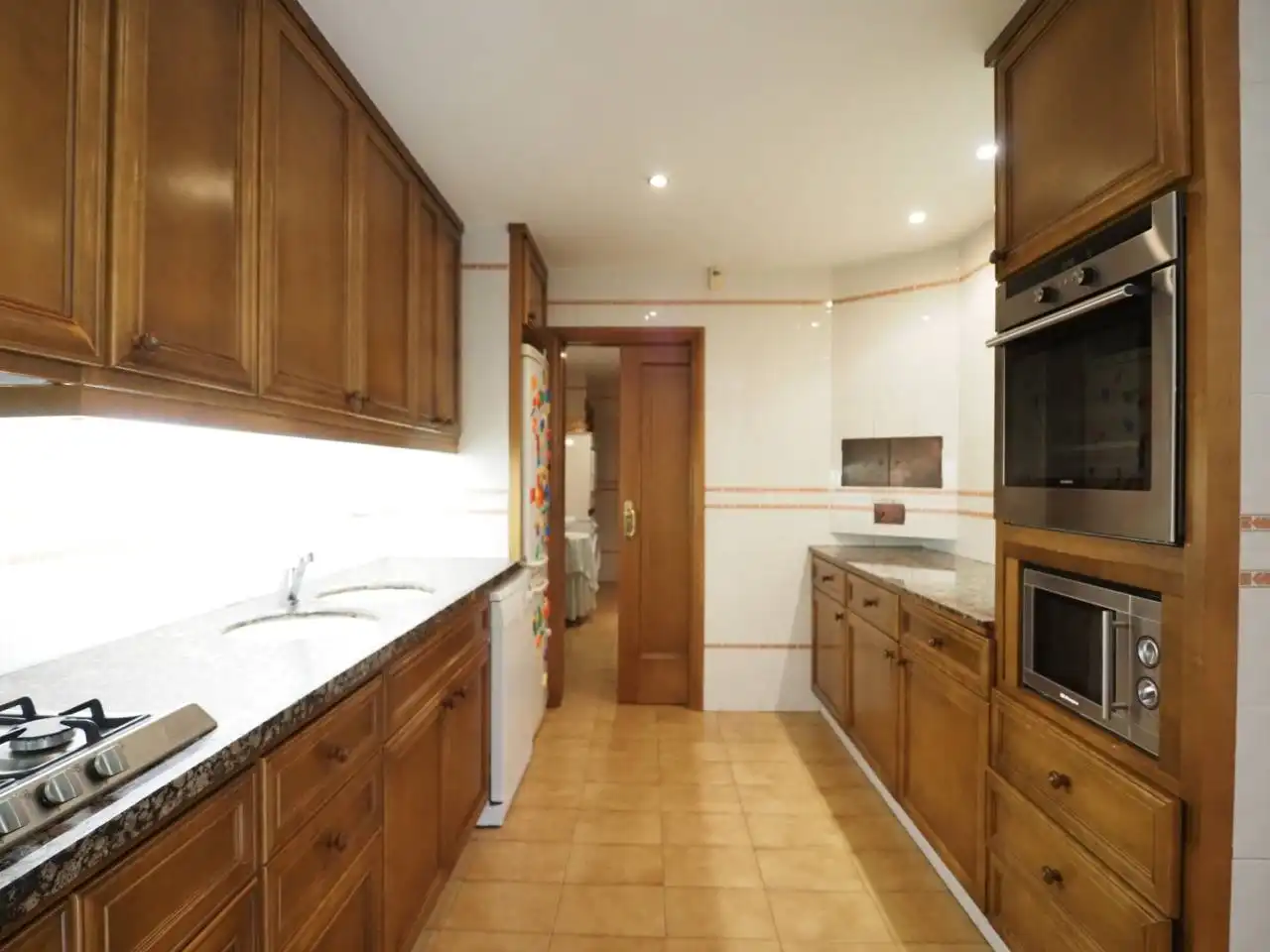 Küche von Wohnung zum Verkauf in Granollers mit Heizung, Parkett und Terrasse