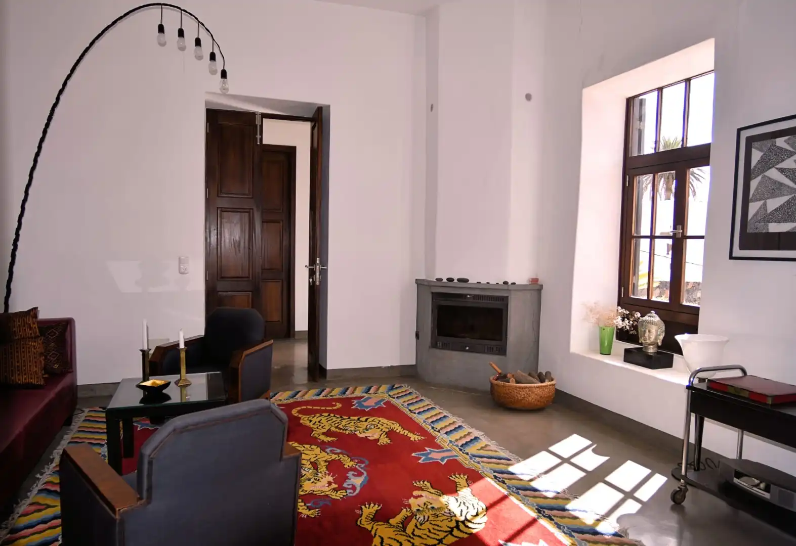 Sala de estar de Casa o chalet en venta en Haría con Jardín privado y Amueblado