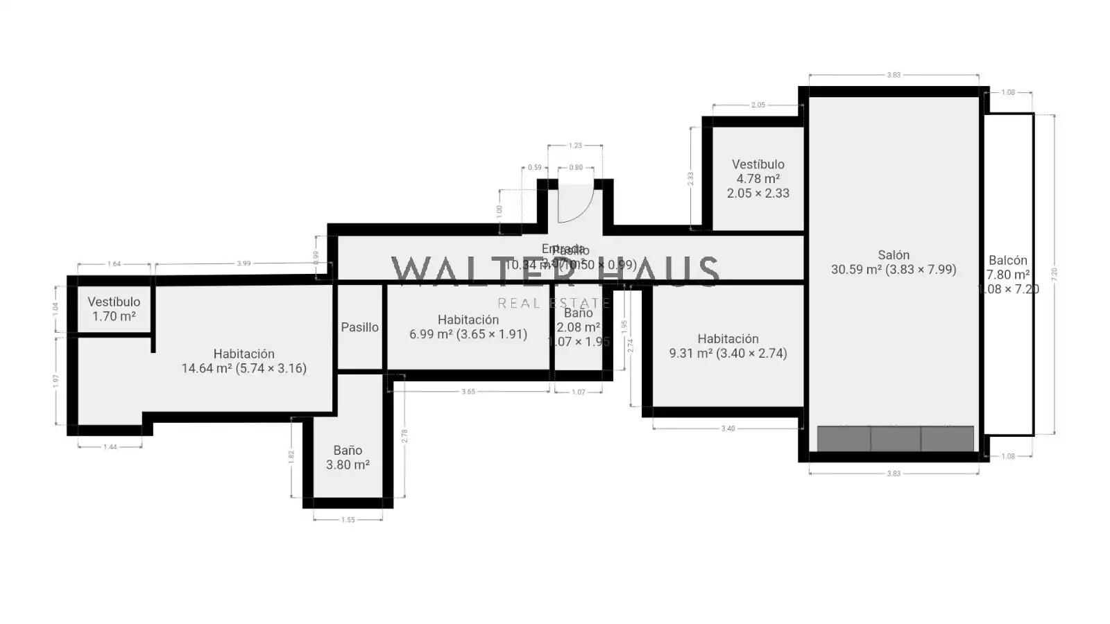 Appartement avec terrasse à vendre à Carrer de València, imagen 60