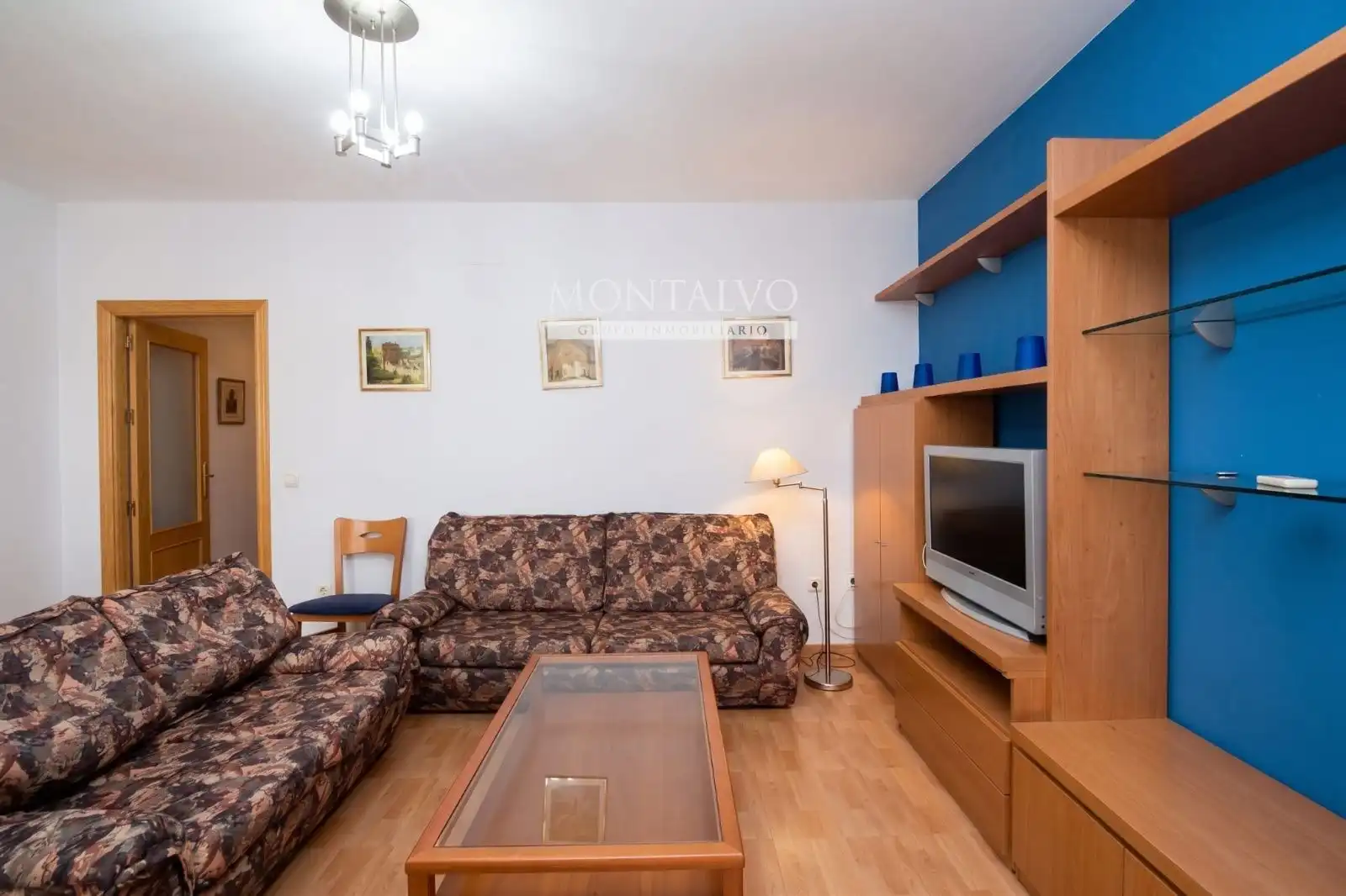 Sala d'estar de Apartament de lloguer en Atarfe amb Terrassa, Moblat i Balcó