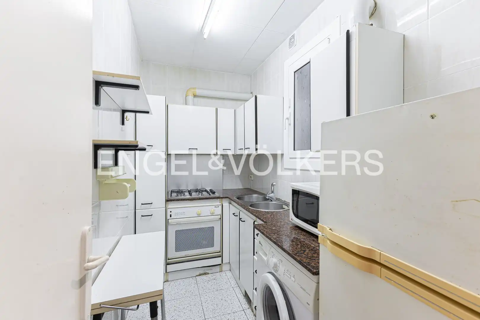 Kitchen of Flat for sale in Barcelona  with Heating and Balcony