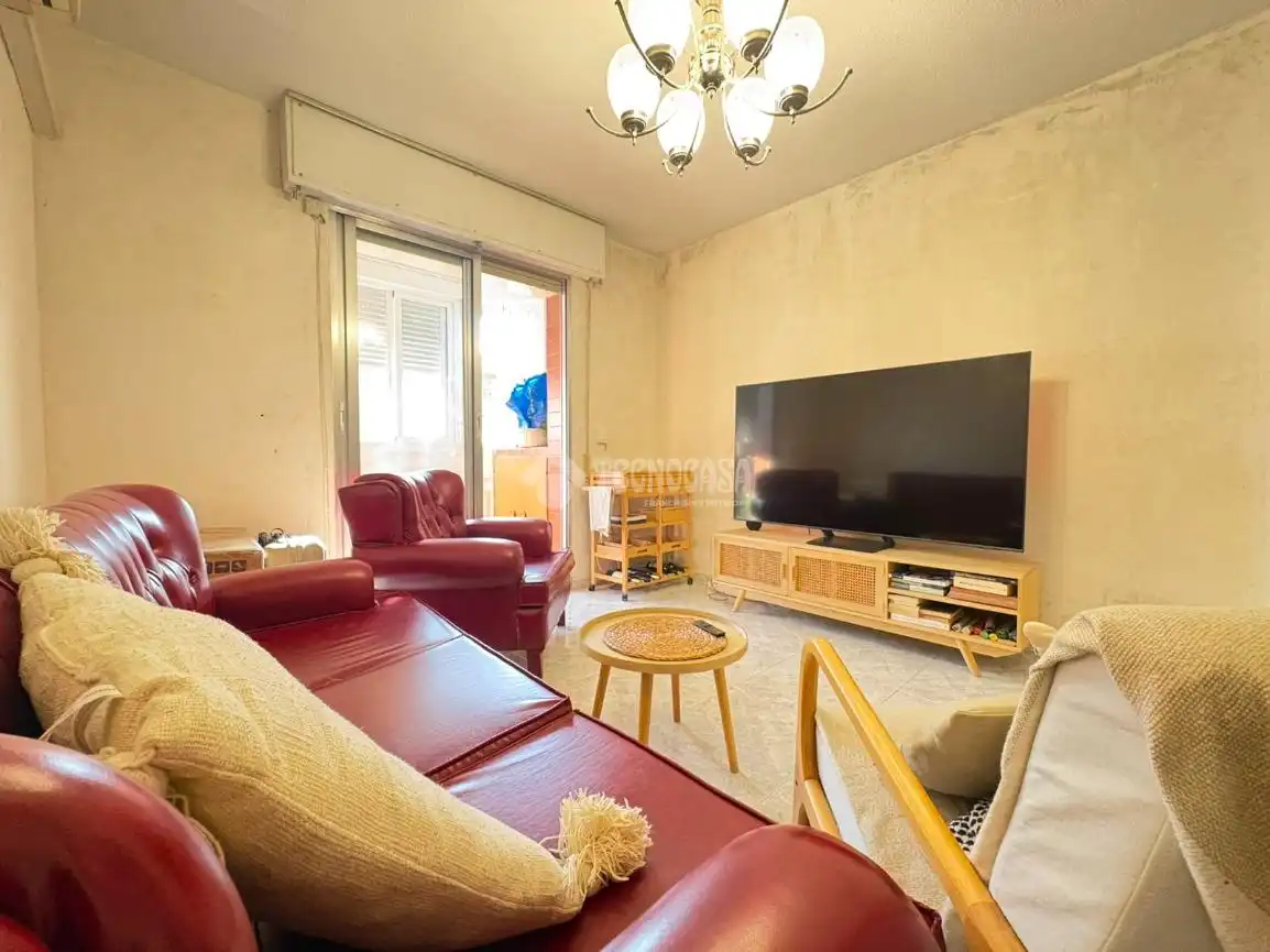 Wohnzimmer von Wohnung zum Verkauf in Getafe mit Klimaanlage, Heizung und Terrasse