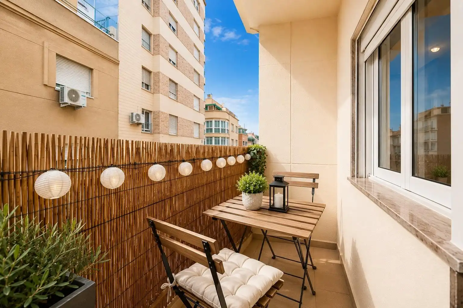 Terrassa de Apartament de lloguer en Almería amb Moblat i Balcó