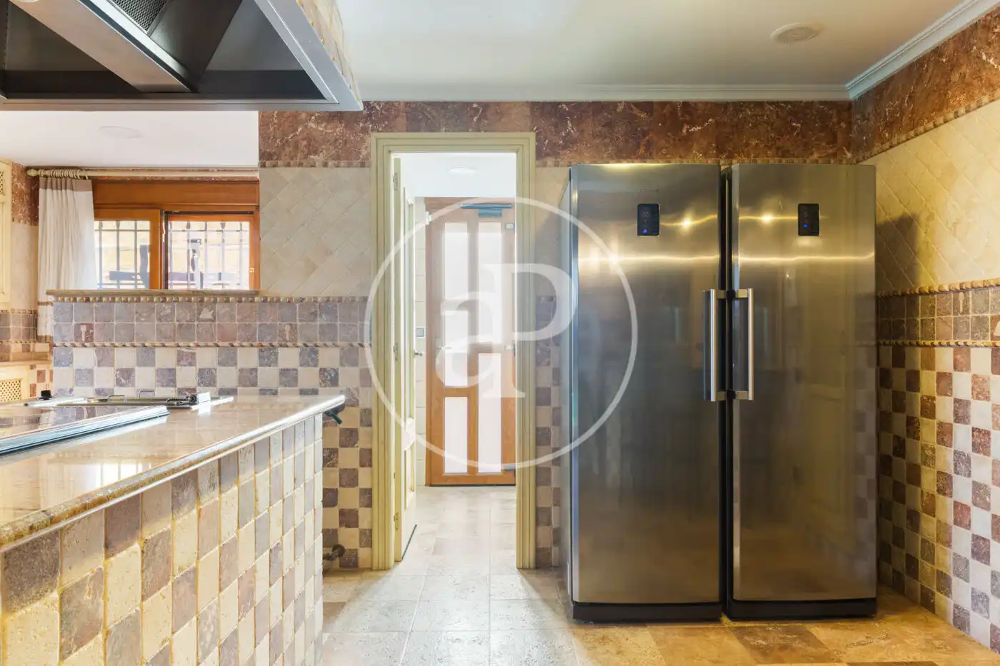 Cocina de Casa o chalet de alquiler en Benifaió con Aire acondicionado, Calefacción y Jardín privado