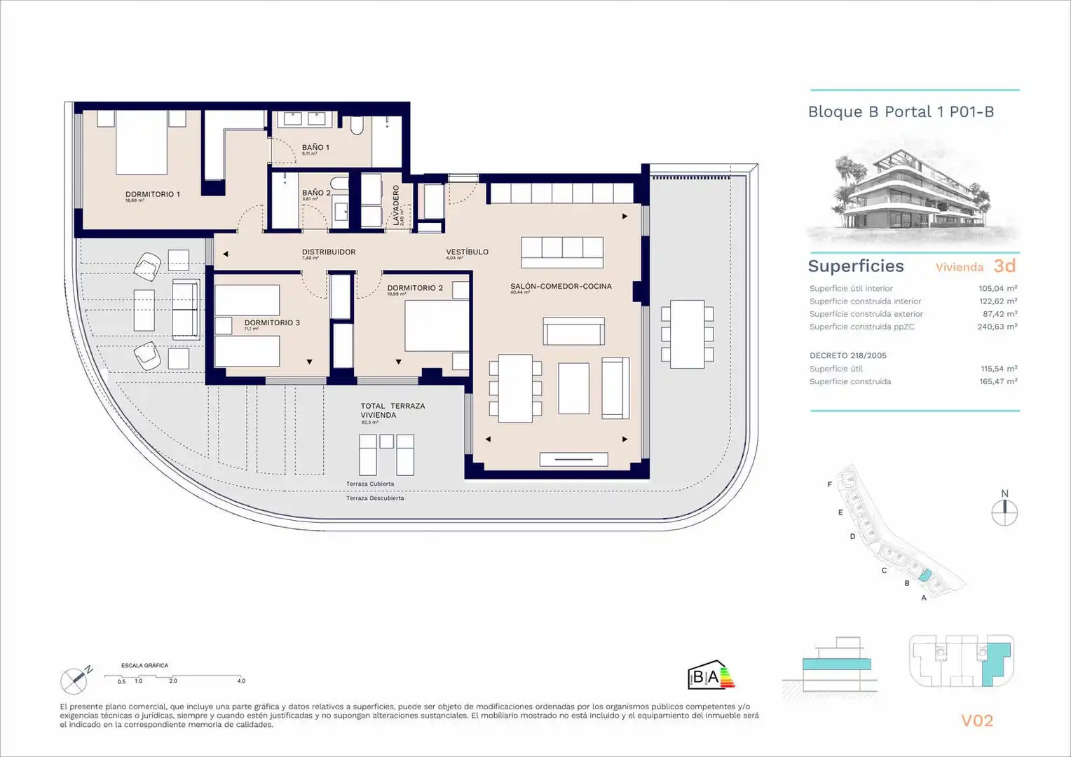 Apartament amb ascensor en venda a Playa Bahía Dorada, imagen 14