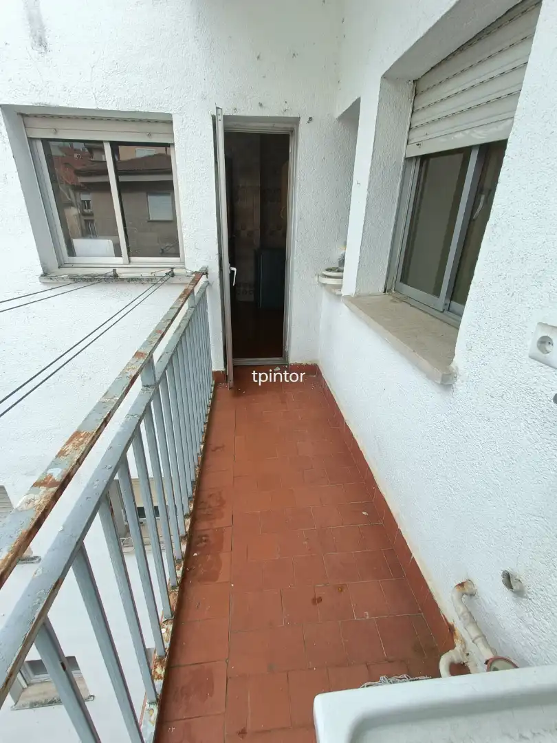 Terrasse von Wohnung zum Verkauf in Plasencia mit Klimaanlage, Heizung und Parkett
