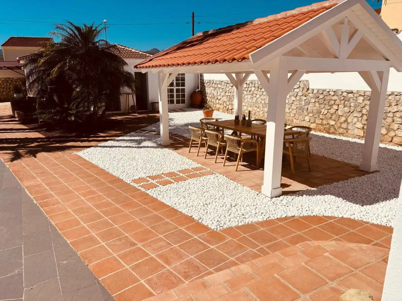 Terraza de Casa o chalet en venta en Alhaurín de la Torre con Aire acondicionado, Calefacción y Jardín privado