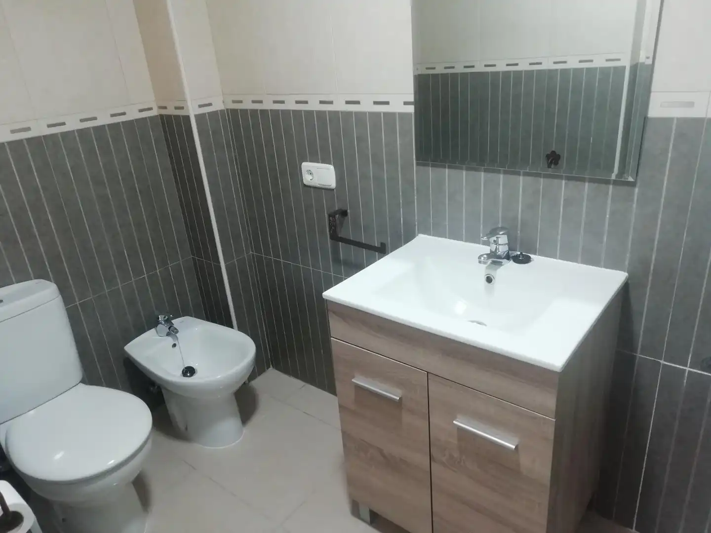 Badezimmer von Wohnung zur Miete in El Ejido mit Terrasse, Möbliert und Balkon