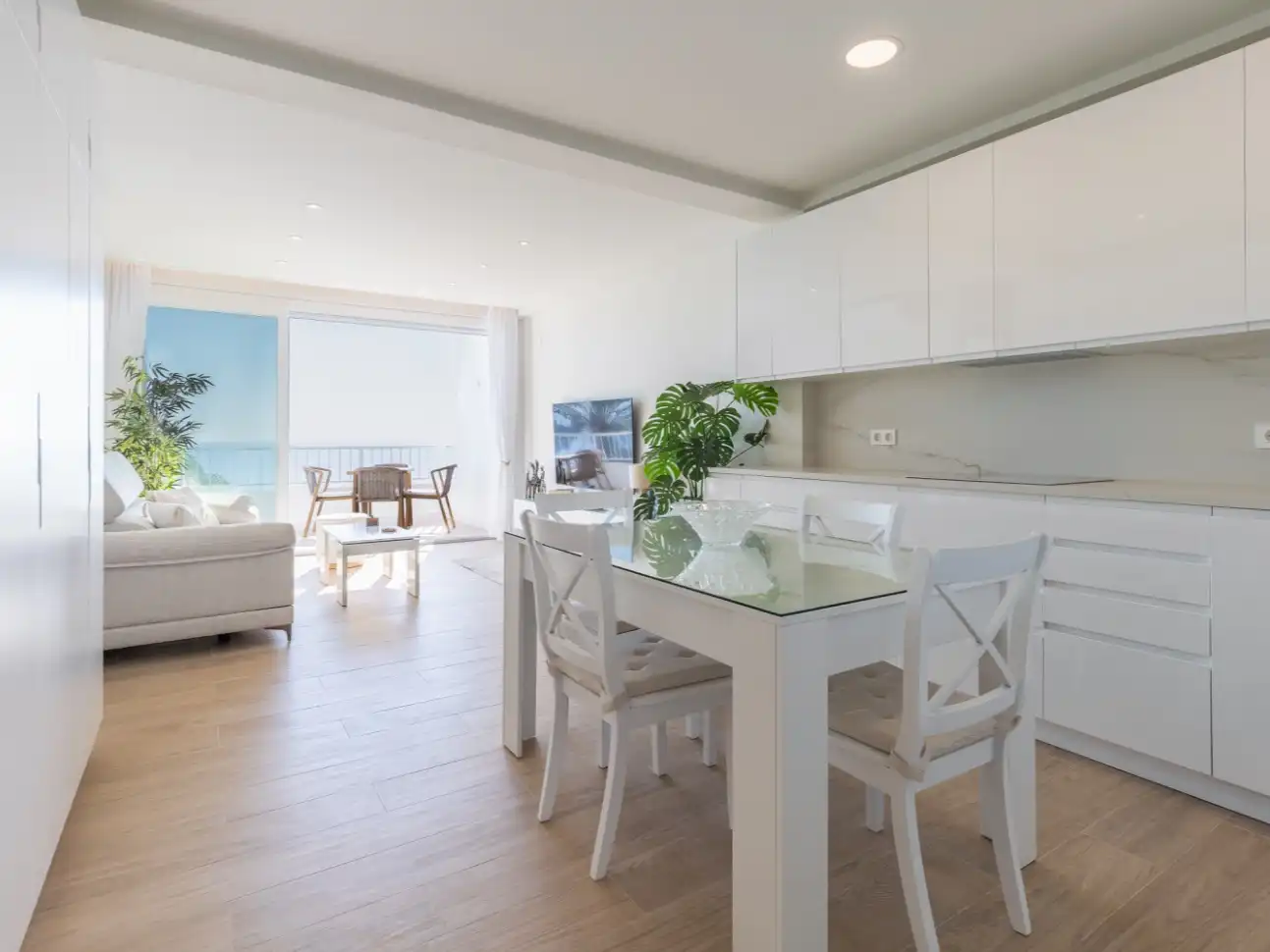 Dining room of Flat for rent in La Herradura