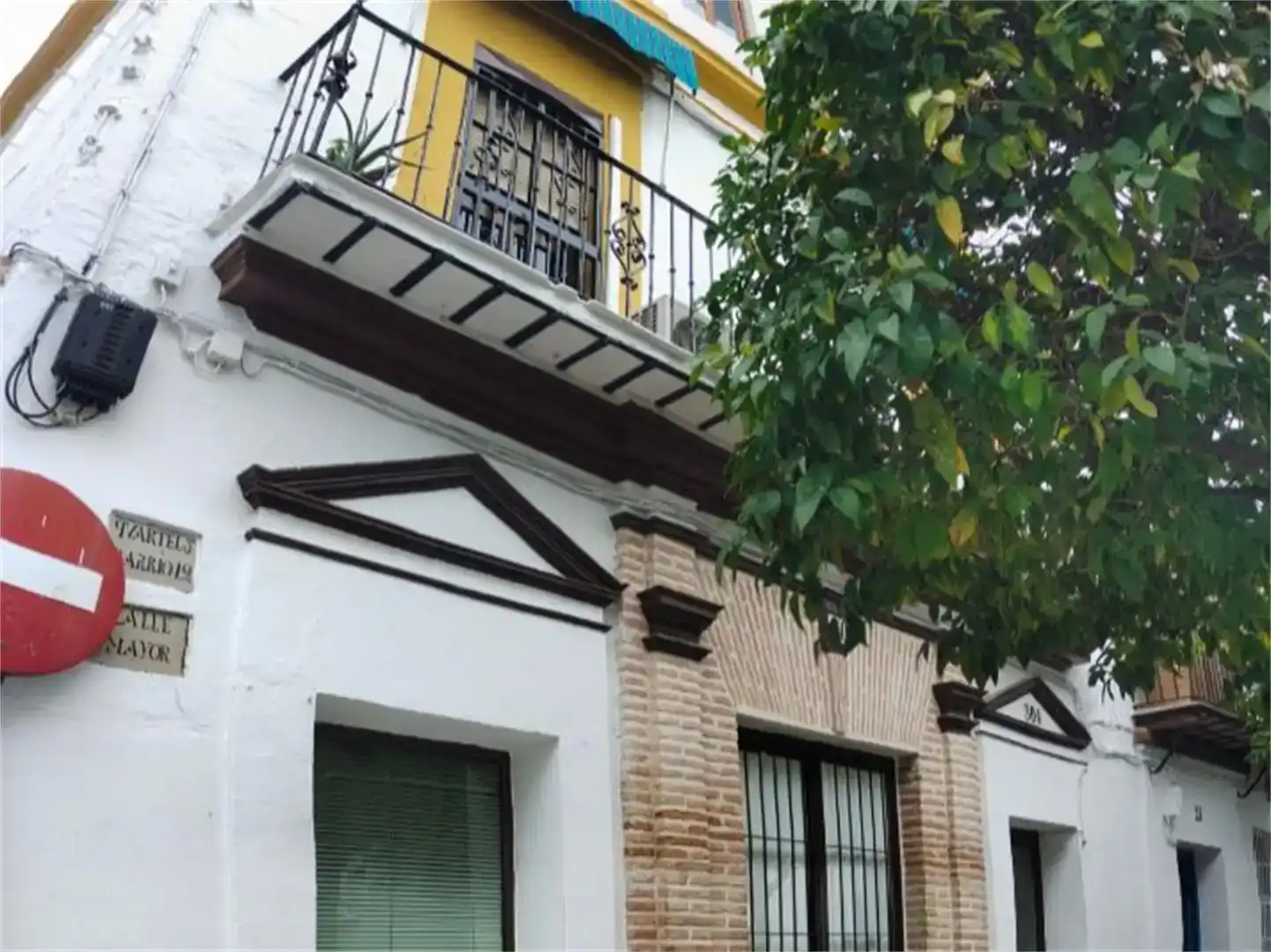 Vista exterior de Planta baja en venta en Écija con Aire acondicionado, Amueblado y Horno