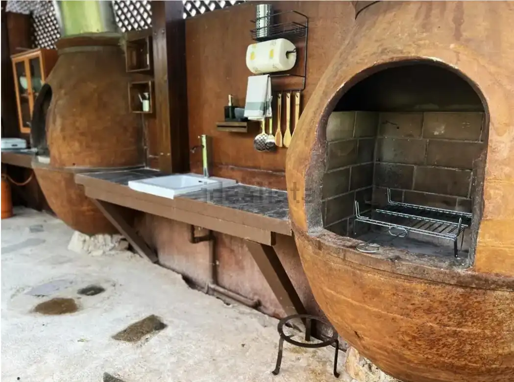 Cocina de Finca rústica en venta en Malagón con Aire acondicionado, Calefacción y Jardín privado
