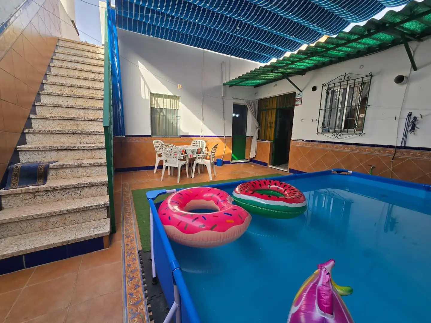 Piscina de Casa o chalet en venta en Bormujos con Aire acondicionado y Terraza