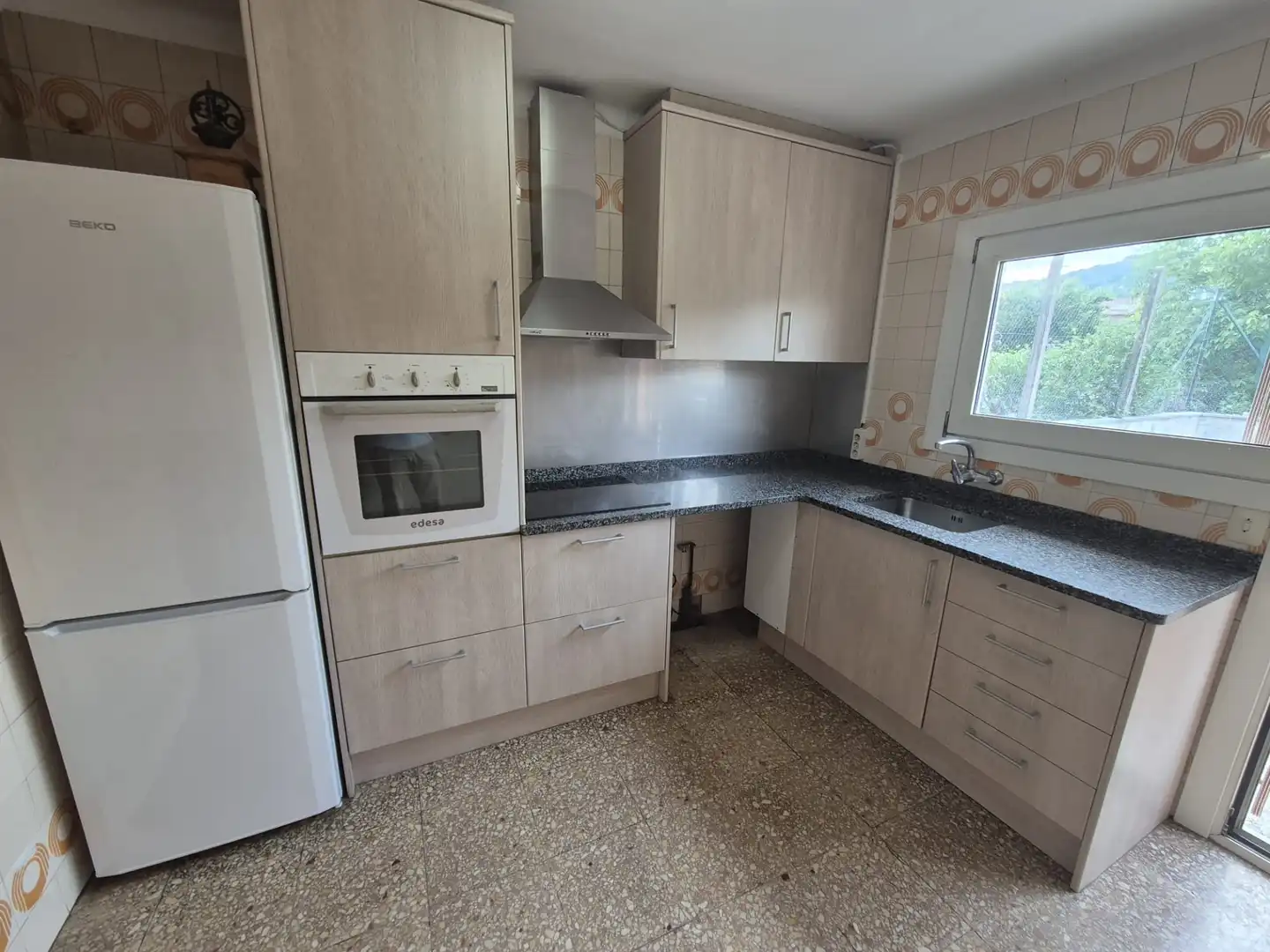 Küche von Einfamilien-Reihenhaus zum Verkauf in Les Masies de Voltregà mit Heizung, Privatgarten und Terrasse