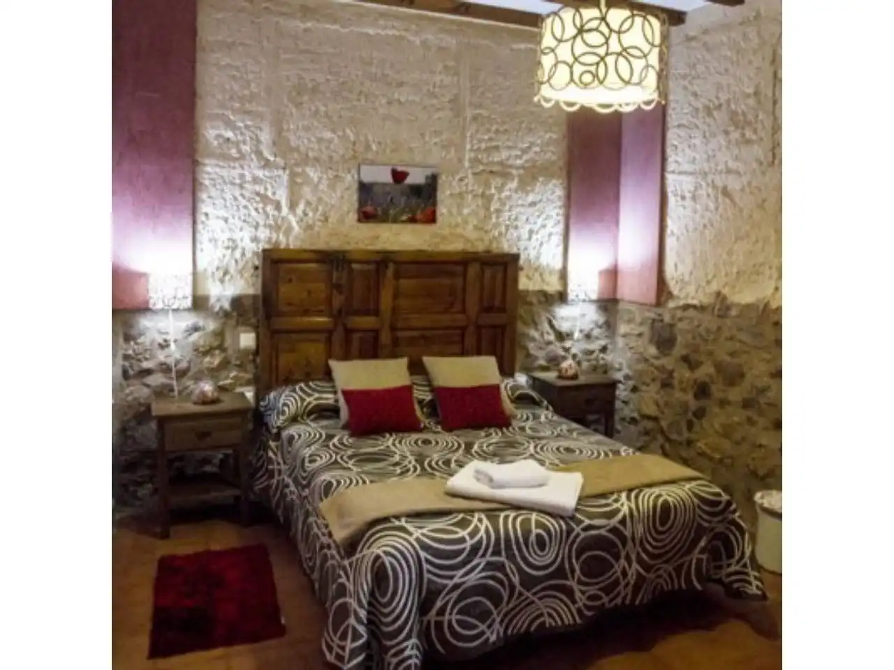 Habitación de Finca rústica en venta en Alhambra con Aire acondicionado, Calefacción y Jardín privado