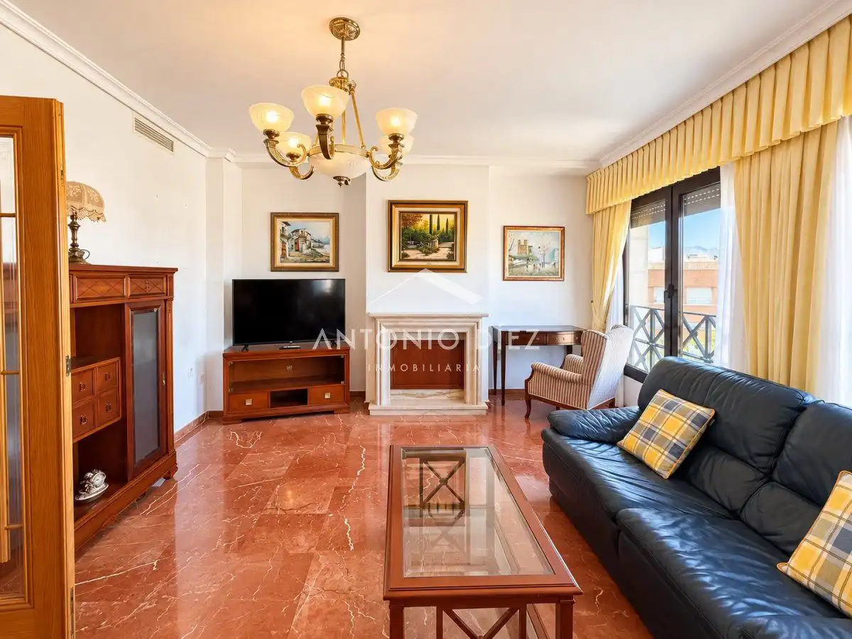 Sala de estar de Piso en venta en Aspe con Trastero