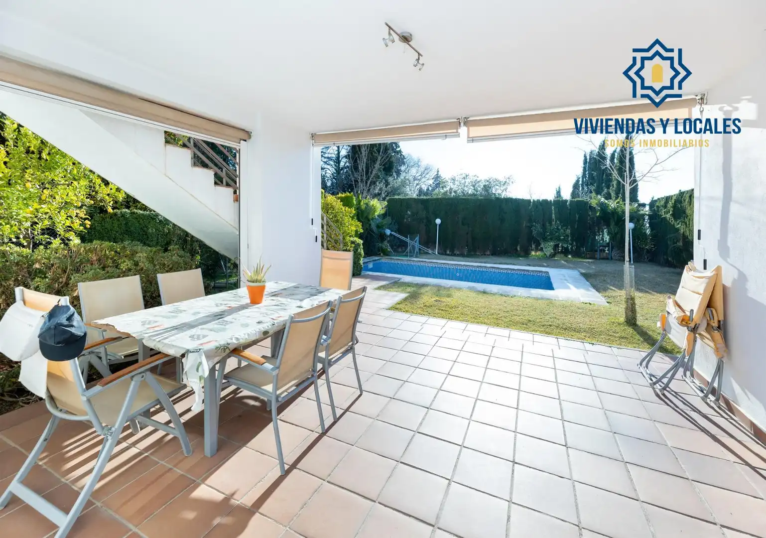 Jardí de Casa o xalet en venda en Cájar amb Piscina