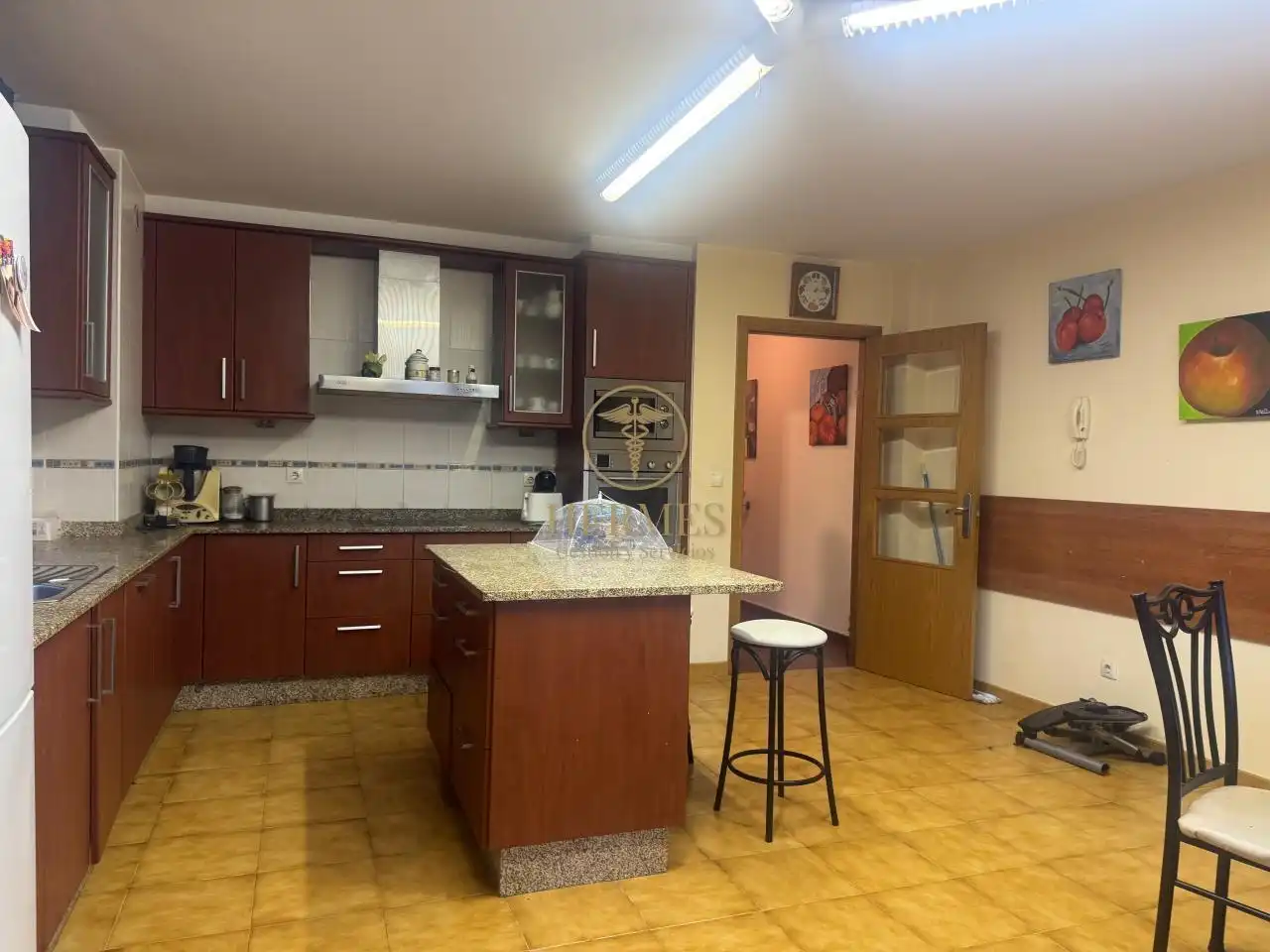 Cocina de Casa adosada en venta en Tomiño con Calefacción, Jardín privado y Terraza