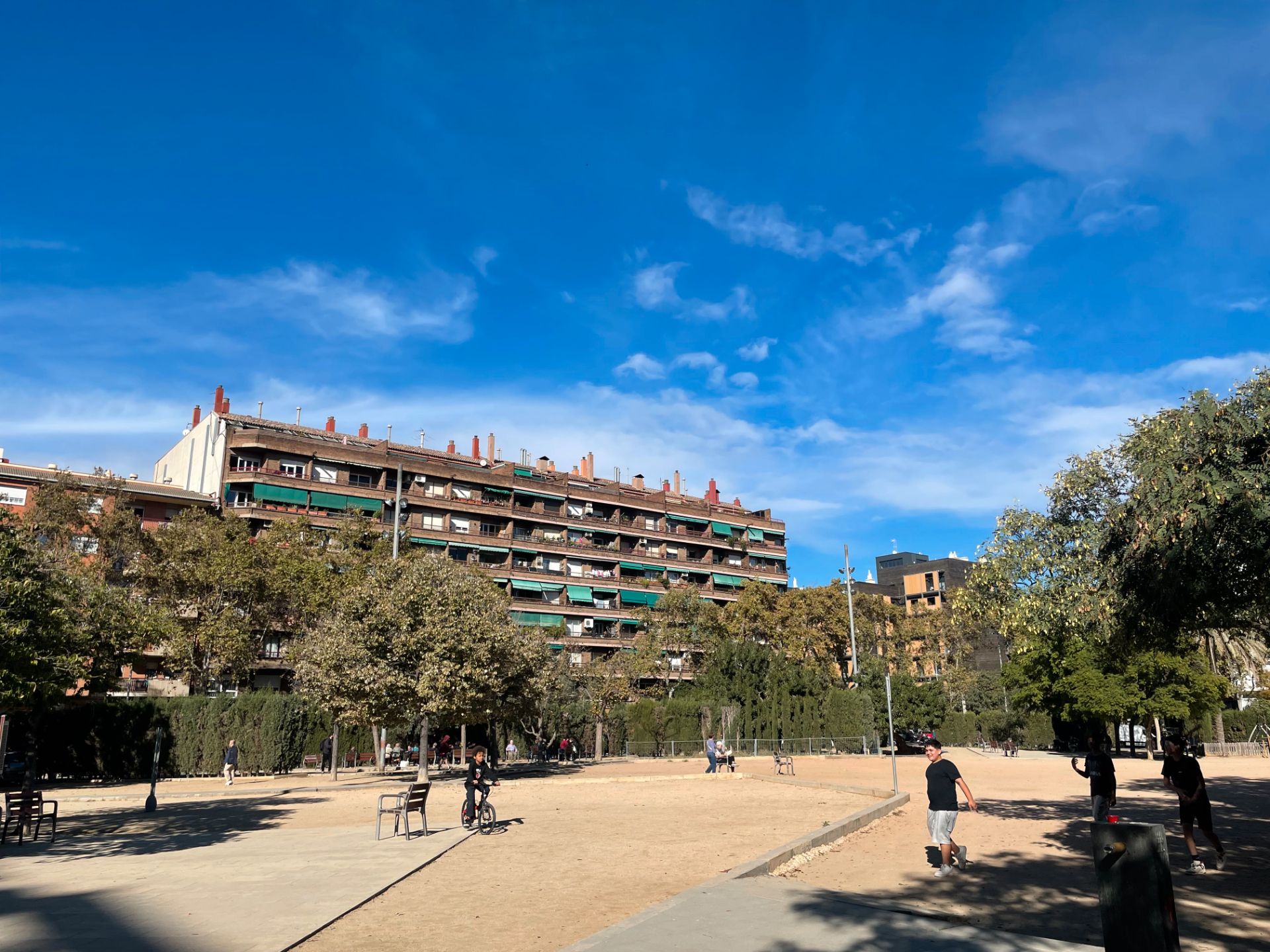 Vista exterior de Pis en venda en  Barcelona Capital amb Moblat, Forn i Rentadora