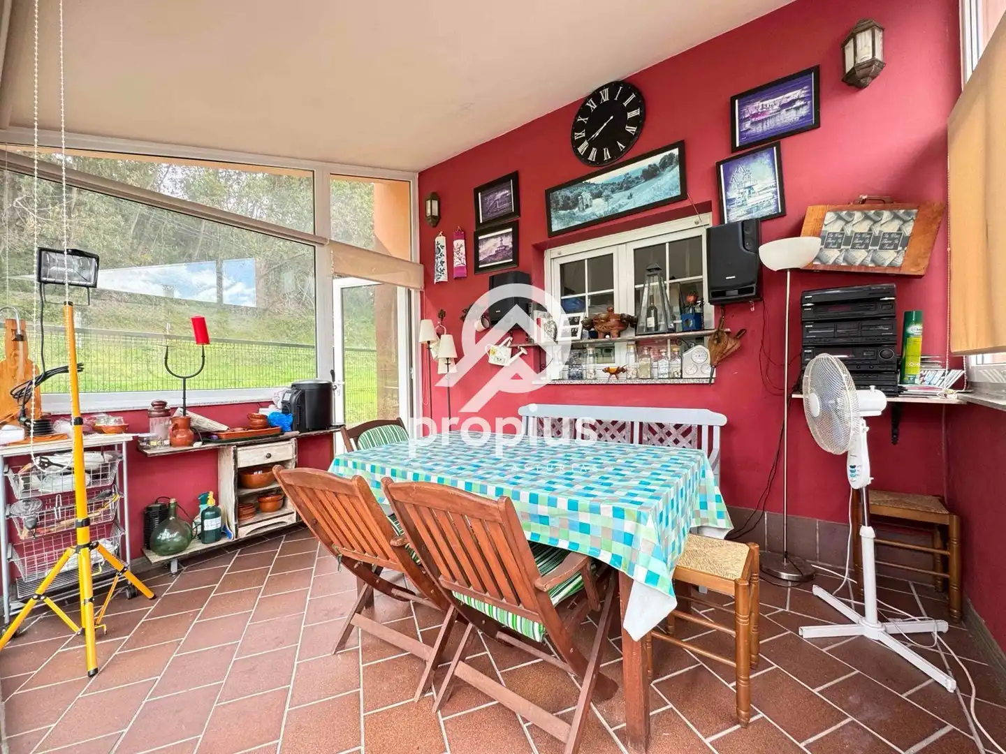 Garden of Houses for sale in Avilés  with Heating, Private garden and Parquet flooring