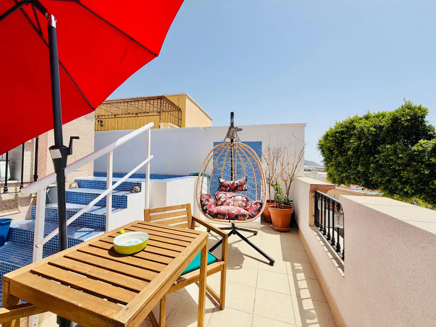 Terrassa de Casa o xalet en venda en Adra amb Aire condicionat, Traster i Piscina