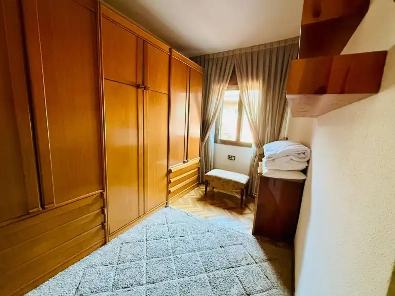 Schlafzimmer von Wohnung zum Verkauf in El Espinar mit Heizung, Privatgarten und Parkett
