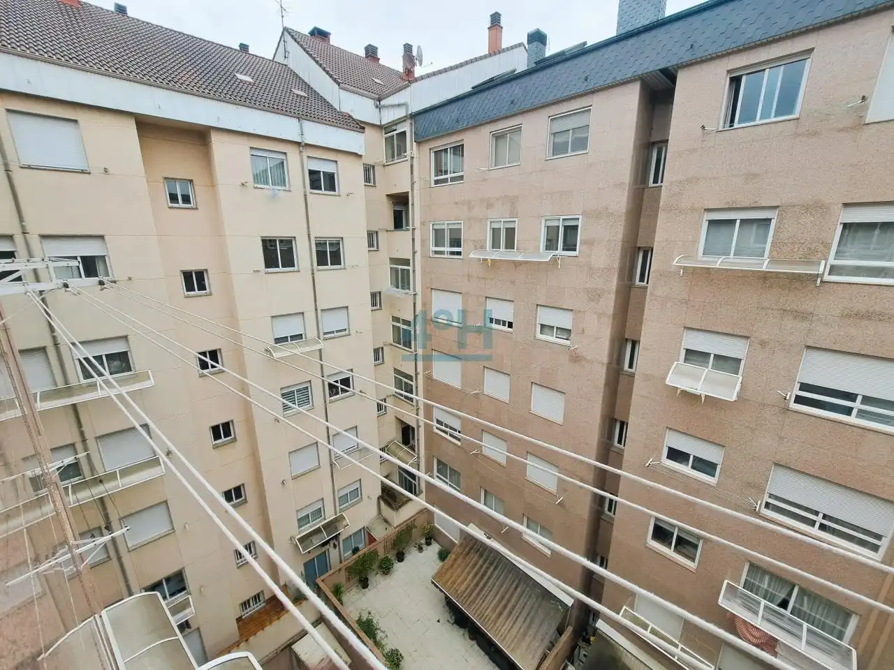 Exterior view of Duplexes for sale in Ourense Capital   with Heating, Parquet flooring and Balcony