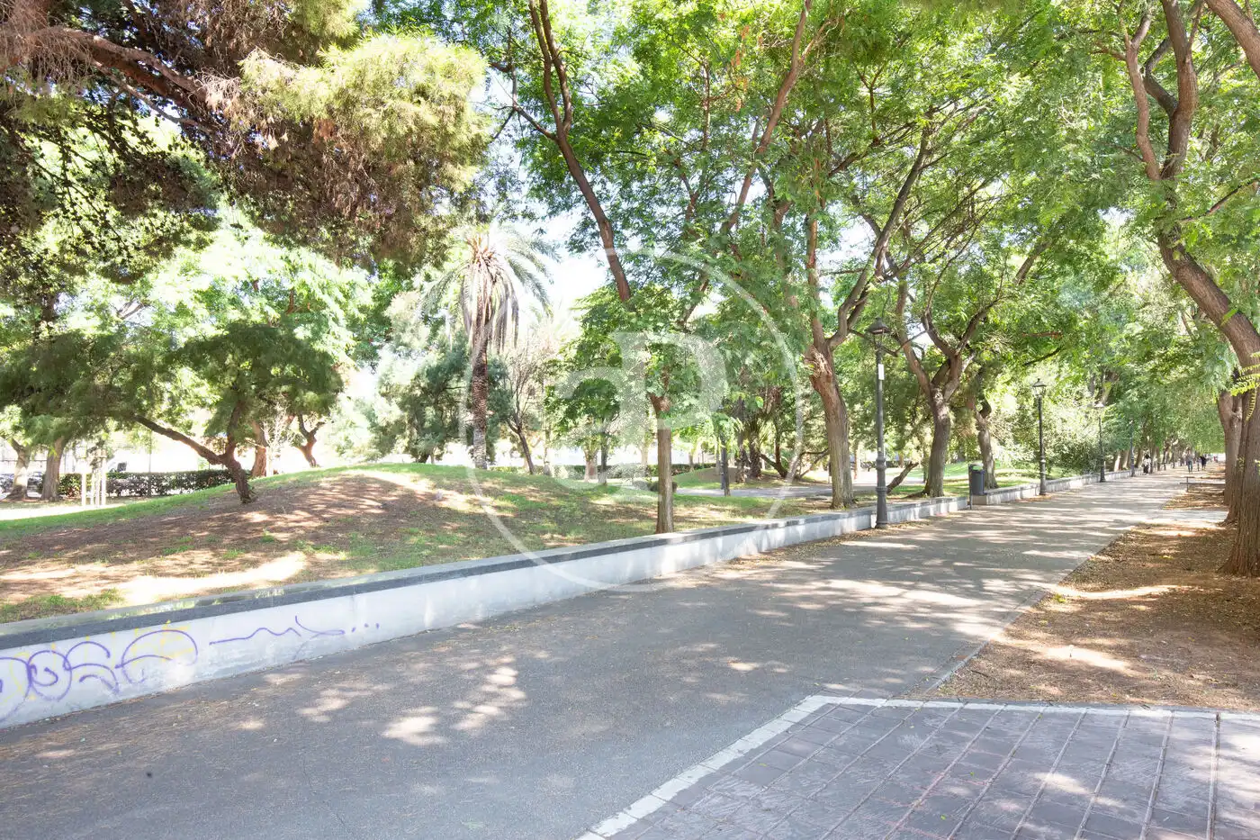 Vista exterior de Piso en venta en Valencia con Aire acondicionado, Calefacción y Jardín privado