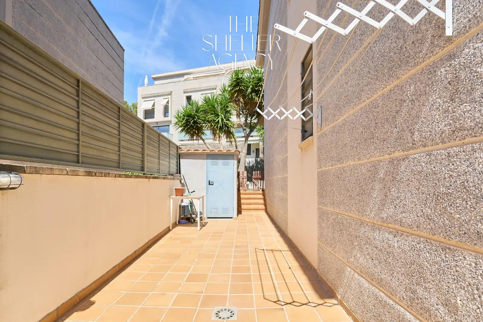 Terrassa de Casa adosada en venda en Sitges amb Calefacció, Jardí privat i Piscina comunitària