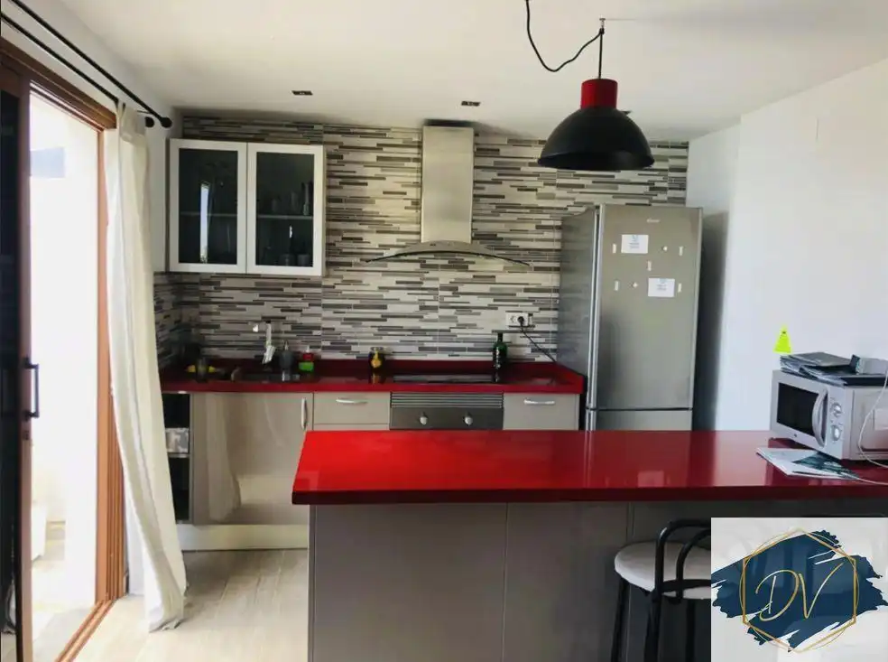 Kitchen of Study for rent in El Rosario  with Terrace and Furnished