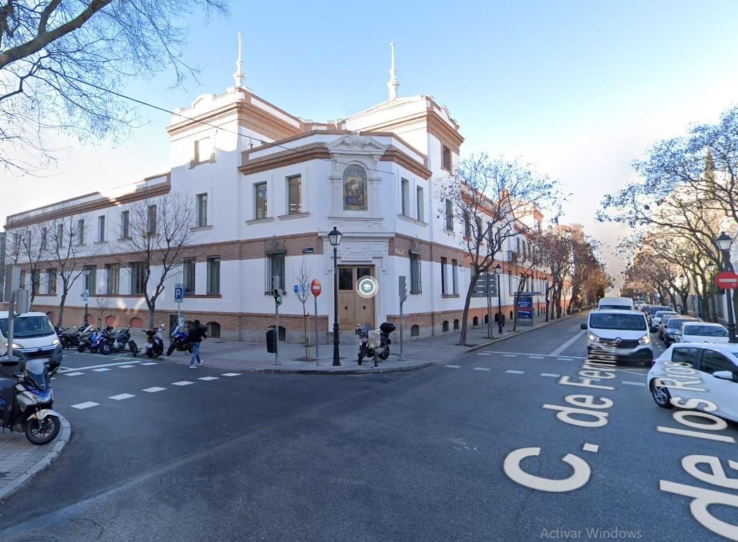 Exterior view of Flat for sale in  Madrid Capital  with Air Conditioner, Heating and Balcony