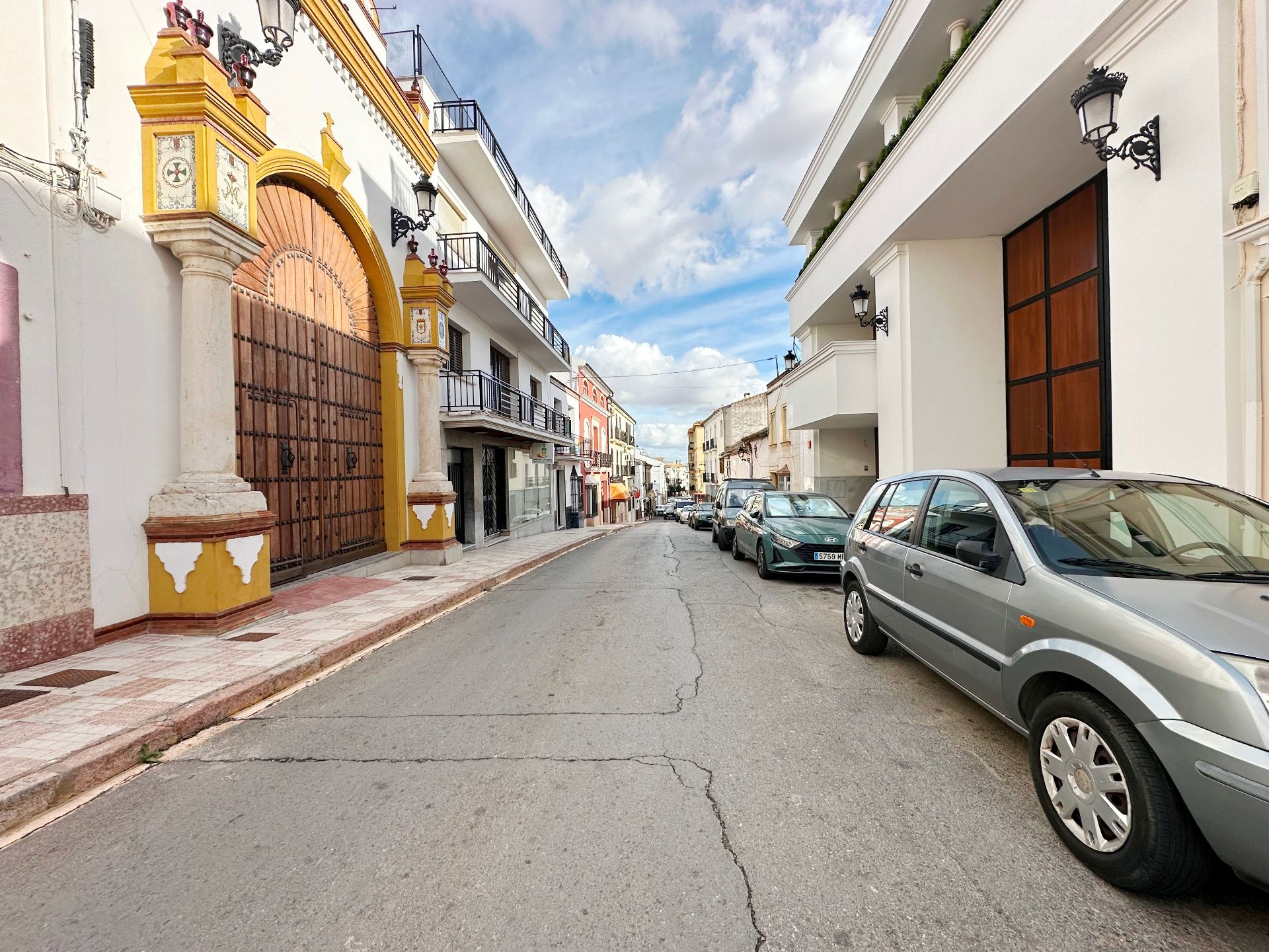 Exterior view of Single-family semi-detached for sale in Campillos