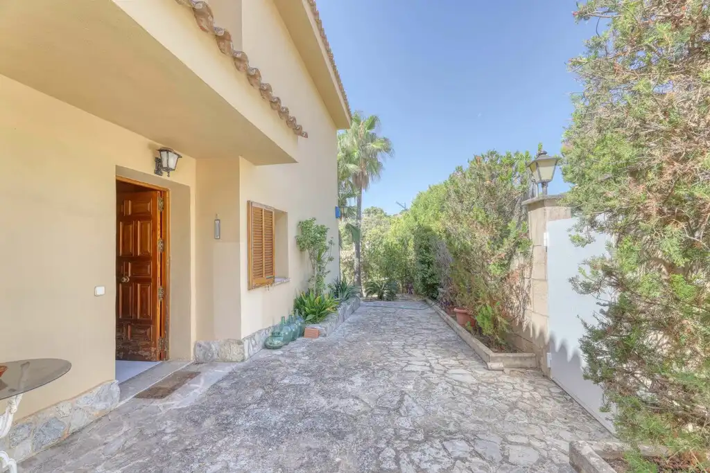 Exterior view of Houses for sale in Calvià  with Air Conditioner, Private garden and Terrace