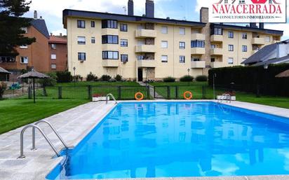 Swimming pool of Flat for sale in Navacerrada  with Terrace and Swimming Pool