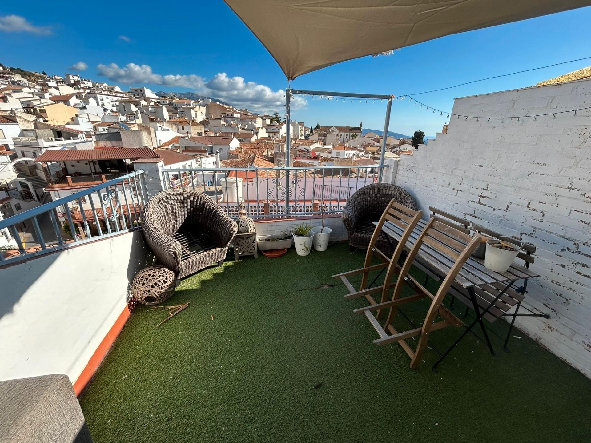 Terraza de Casa adosada en venta en Periana