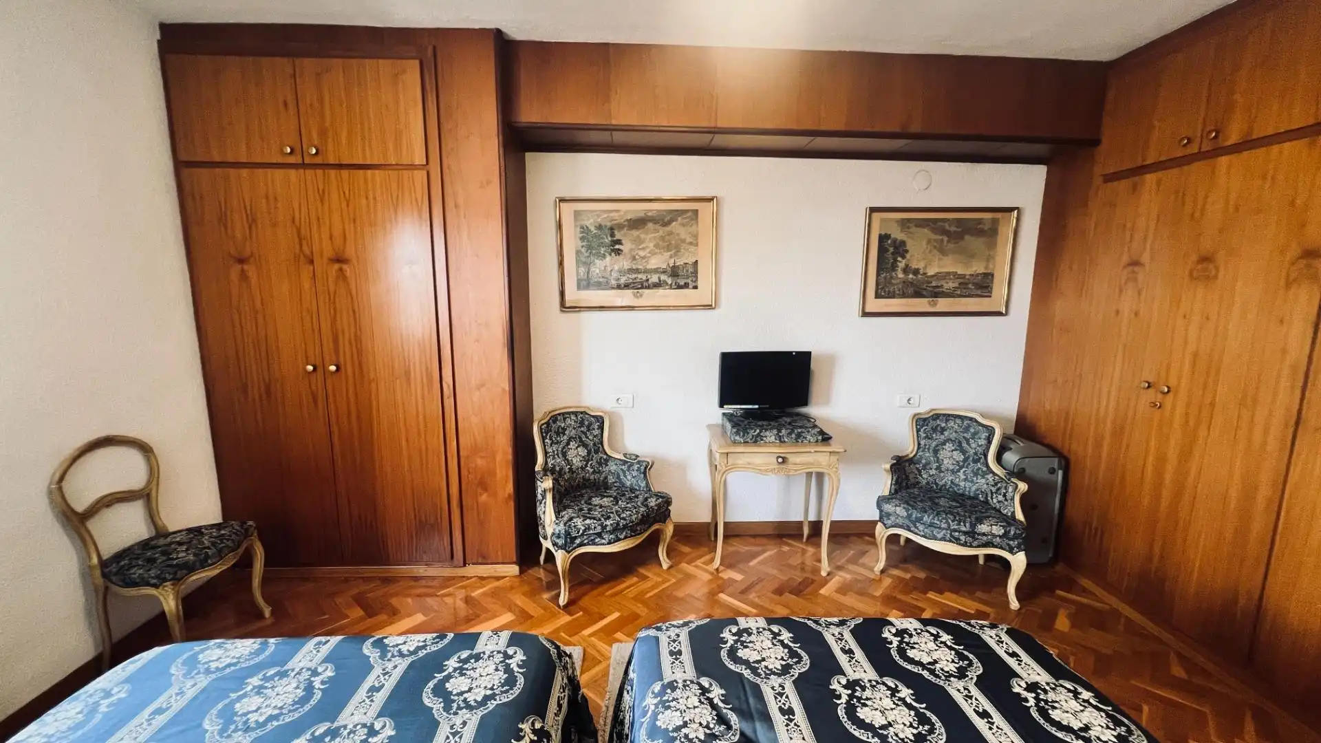 Bedroom of Flat for sale in Castellón de la Plana / Castelló de la Plana  with Air Conditioner, Private garden and Furnished