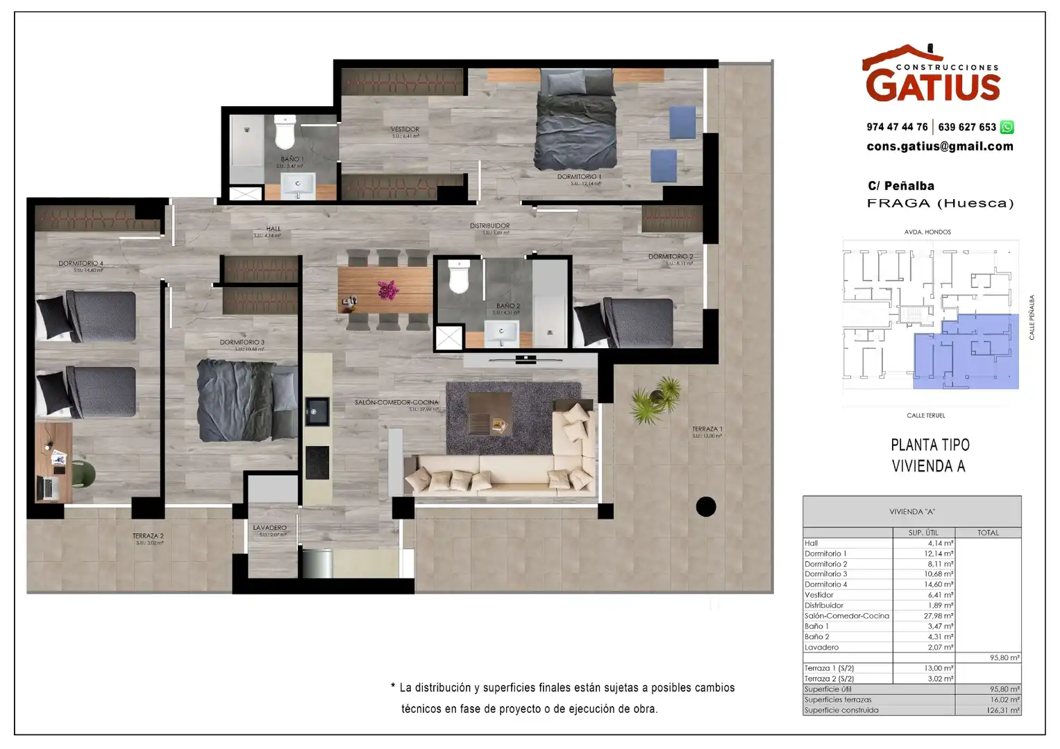 Pis amb ascensor en venda a Camino I