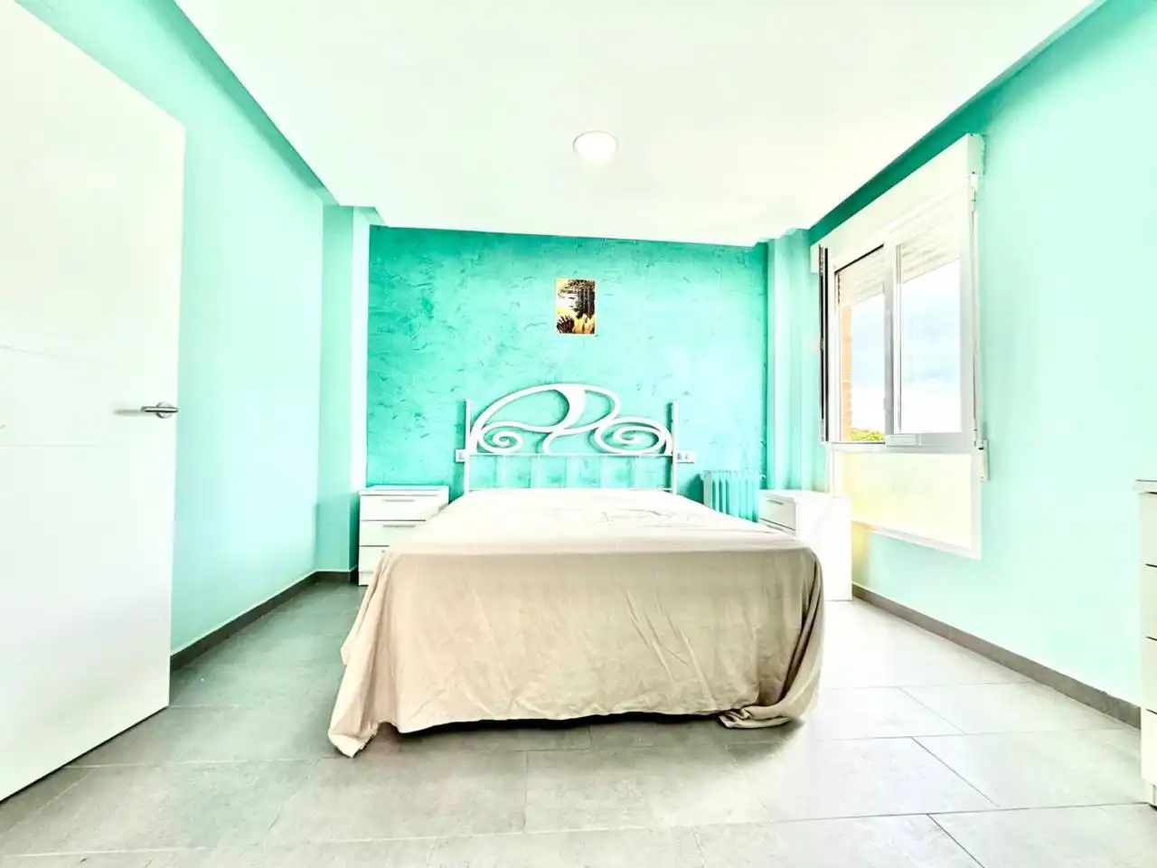 Bedroom of Flat for rent in Toledo  with Air Conditioner, Heating and Terrace